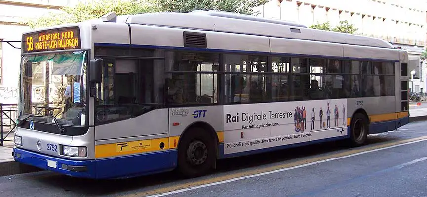 Linea 17 autobus GTT Torino